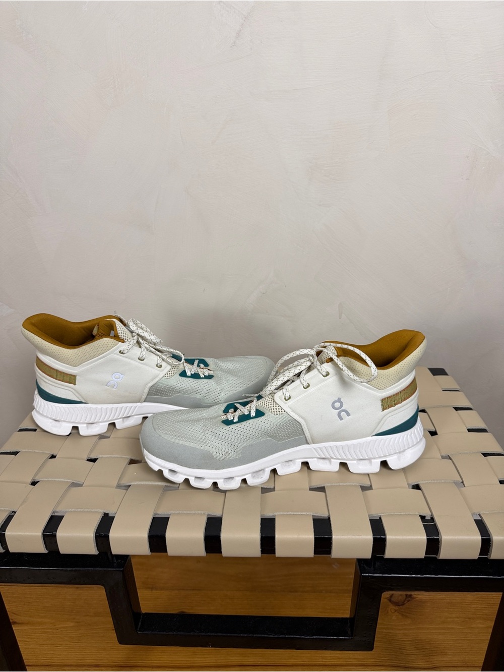 On Cloud Hi Edge Men’s 13 Aloe Pecan CloudTec Sneakers Hiking Running Shoes - Picture 9 of 13